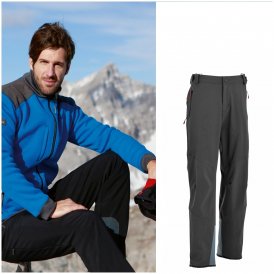 Maul - Weißkogel - Herren Wanderhose Langgrößen - schwarz-XS