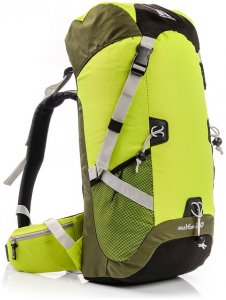 METEOR MAYON AIR VENT 30L - Profi Wanderrucksack 30 Liter - neon grün