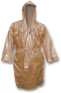 Regenüberwurf - Kinder Regenschutz - braun
