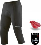 3Face - Damen 3/4 lange Radhose Funktionslycra - Komfortsitzpolster - Made in It