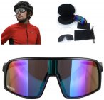 3Face - funktionelle Radsport - Outdoor Sonnenbrille mit 3 Satz Wechselgläser..