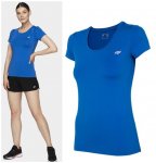 4F - Damen Fitness T-Shirt Sportshirt - blau 36/S