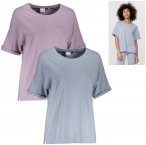 4F - Damen T-Shirt Baumwolle legeres Shirt