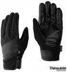 4F - Handschuhe mit Thinsulate Isolierung schwarz M