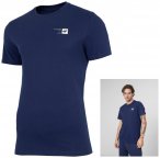 4F - Herren Basic Sport Casual T-Shirt, navy M