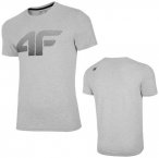 4F - Herren Basic Sport T-Shirt - grau S