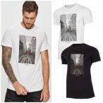 4F Sport - Run the City- Herren T-Shirt aus Baumwolle S schwarz