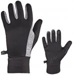 ARECO - Laufhandschuhe Sport Handschuhe mit e-touch und Gripp Innenfläche - s..