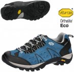 Brütting - Mount Bona Low - Leder Vibram Outdoorschuhe, blau