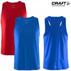 Craft - Herren Sport MIND SINGLET Shirt Muskelshirt, Trainingsshirt rot L