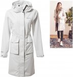 Craghoppers - BERTINA Jacket - Damen Regenmantel Regenjacke, lunar grey