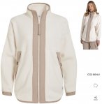 Craghoppers - CO2 RENU Steppes Damen Microfleece Jacke, weiß creme