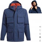 Craghoppers - wasserdichte Stretch Regenjacke Hartley Pro 15K, navy