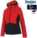 Dermizax TORAY 20.000 - Damen 4F Hightech Winterjacke Luxus - rot 34/XS