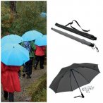 EuroSCHIRM - Göbel - Regenschirm Trekkingschirm - Swing liteflex, schwarz 