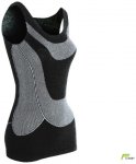 F-LITE - Damen Sport- Radunterhemd ärmellos MEGALIGHT 140, black mel 38/M