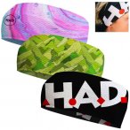 H.A.D. Originals ® Ultralight Mesh Headband Sport Stirnband weiß / schwarz