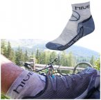 Hive - Bike Socken - Alpencross Fahrradsocken - blau melange S