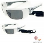 LACD - funktionelle Sport- Sonnenbrille Mod. 956 - Cat.3 Gläser, weiß 