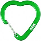 LACD - Zubehörkarabiner aus Aluminium - Herzform - Schnappverschluss - 40 mm, g