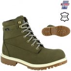 LACKNER COSMA TX - Outdoor Boots - olive EU 37