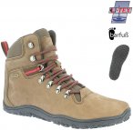 Lackner - warme wasserdichte Barfußschuhe Human TX High, braun