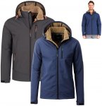 LPO - 3 Lagen Stretch Softshell Jacke mit Sherpa Fleece - Logan  