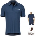 Marmot - Laight Polo SS Herren Polo Shirt, blau M