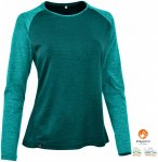 Maul - Eibelkopf Merino Damen langarm Shirt Wollshirt Longshirt, blue
