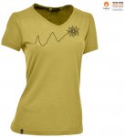 Maul - Eifelsteig Damen Outdoorshirt Wander T-Shirt, gelb 40/L