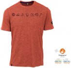 Maul - Grinberg Fresh 2021 antibakterielles Herren T-Shirt, orange XS