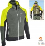 Maul - Kienberg II Herren Sportjacke Fleecejacke, gelb grün