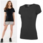 Outhorn - Damen Basic T-Shirt 2021 - schwarz 34/XS