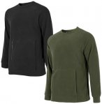 OUTHORN - Herren Fleece Langarmshirt, Pullover grün M