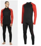 Outhorn - Thermo Herren Ski- und Sportunterwäsche Set - schwarz rot XL