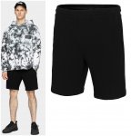 Outhorn - kurze Baumwollshorts Sweatshort Herren, schwarz