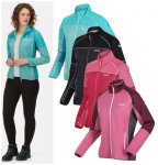 Regatta - Yare - Damen Stretch-Fleece Jacke, Sportjacke pink 46/3XL