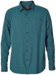 Royal Robbins - Herren Hemd Cool Mesh Plaid L/S langarm Outdoorhemd S grün / bl