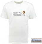 Royal Robbins - Herren kurzarm T-Shirt Dri-Balance, weiß S