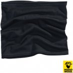 Seger - 100% Merino Buff Schal Tube C5, schwarz