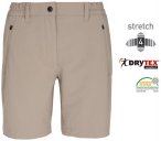 Silverpoint - Damen 4Wege-Stretch Shorts kurze Trekkinghose Drytex - sand 44/XXL