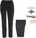 Silverpoint - Herren 4Wege-Stretch Trekkinghose Drytex - schwarz