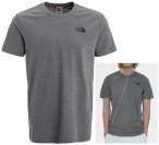 The North Face - Herren T-Shirt Shirt Print, grau XS