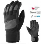 Thinsulate - 4F Marken Skihandschuhe Winterhandschuhe - grau schwarz M