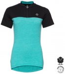 TRIPLE2 - SWET nul - Merino Tencel Jersey Damen Rad Shirt, lapis green 36/S