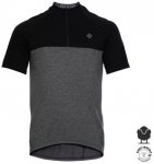 TRIPLE2 - SWET nul - Merino Tencel Jersey Herren Rad Shirt, black S