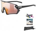 UVEX - Sport- Sonnenbrille Sportstyle 231 2.0 P black matt 