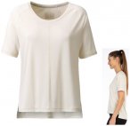 ViertelMond - T-Shirt mit Bio Baumwollanteil Vasca, weiß 42/XL