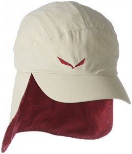 Salewa Kinder Cap SUN PROTECT NECK GAITOR - beige