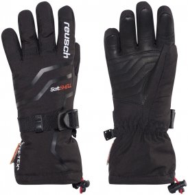 Reusch Down Spirit GTX Gloves Juniors black/white 5 2017 Softshellhandschuhe, Gr. 5